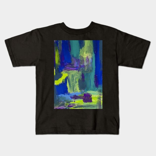 Cool Vibes Kids T-Shirt by CrushArtColor